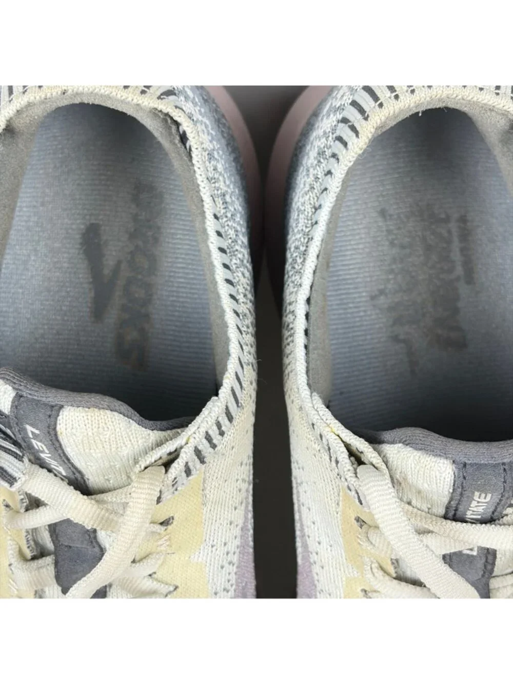 Brooks Levitate 2 Athletic Running Shoes Womens 8 Gray Lilac Breathable Low Top - Picture 7 of 10